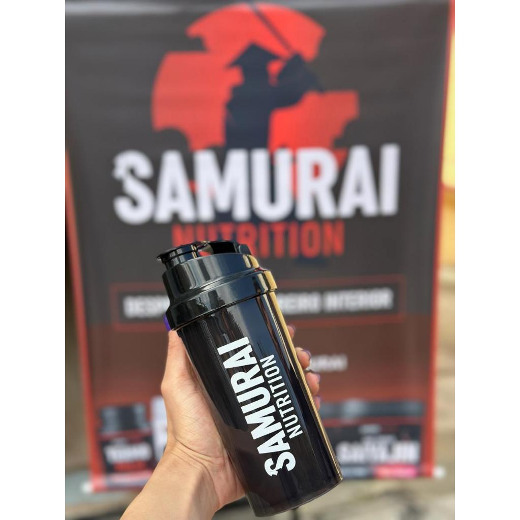 Kit 2x Coqueteleira Mixer Ball 600ml - Samurai Nutrition