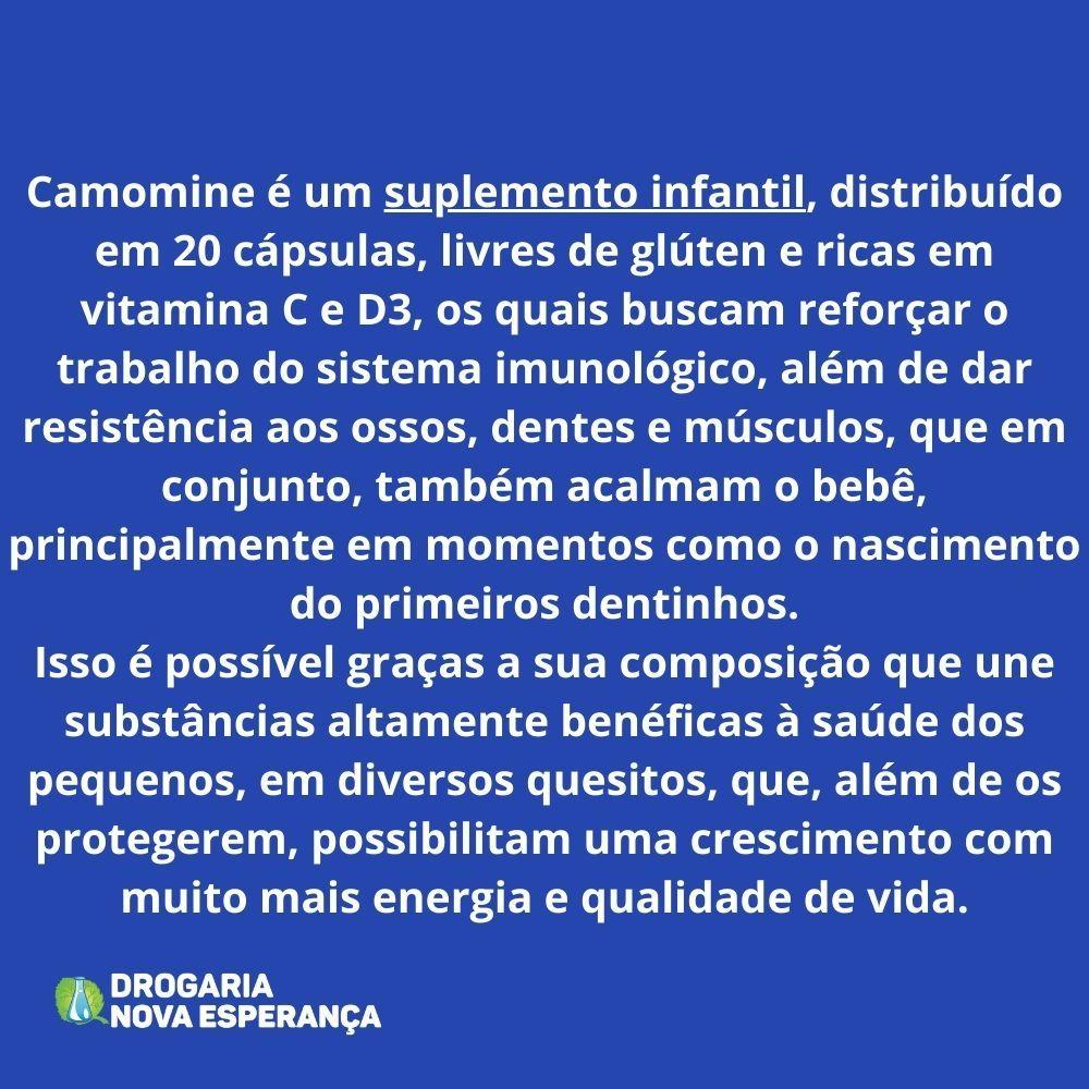 Camomine Mais A+d+ca+zn Com 20 Cápsulas