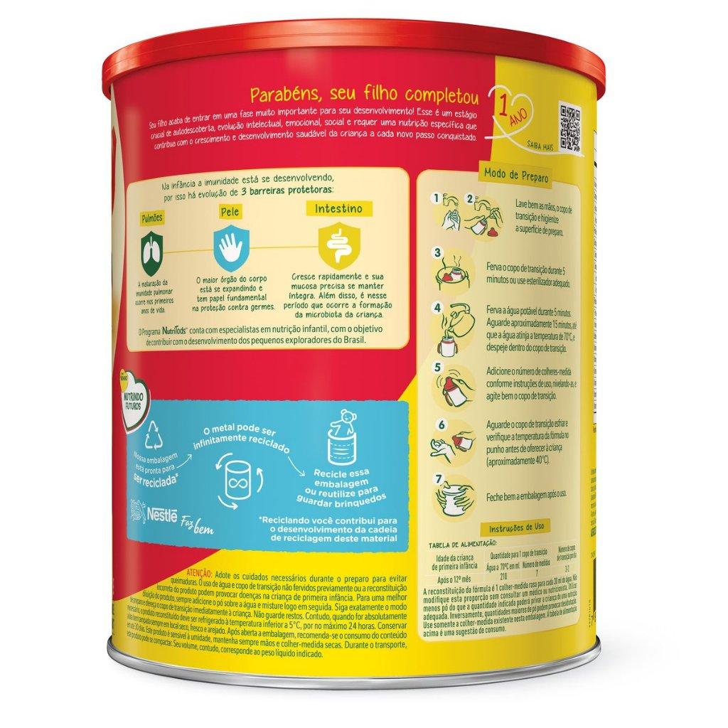 Fórmula Infantil Ninho Fases 1+ Com 800g