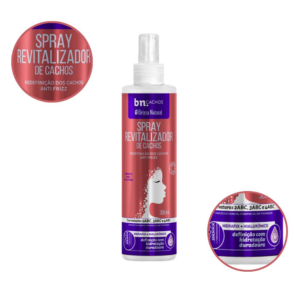 Spray Revitalizador De Cachos 300ml Bn.cachos