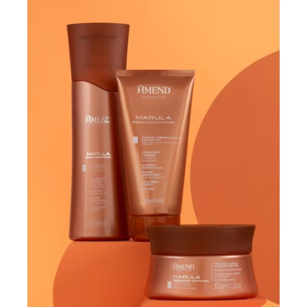 Amend Creme Disciplinante Nutritivo Expertise Marula Fabulous Nutrition 180G