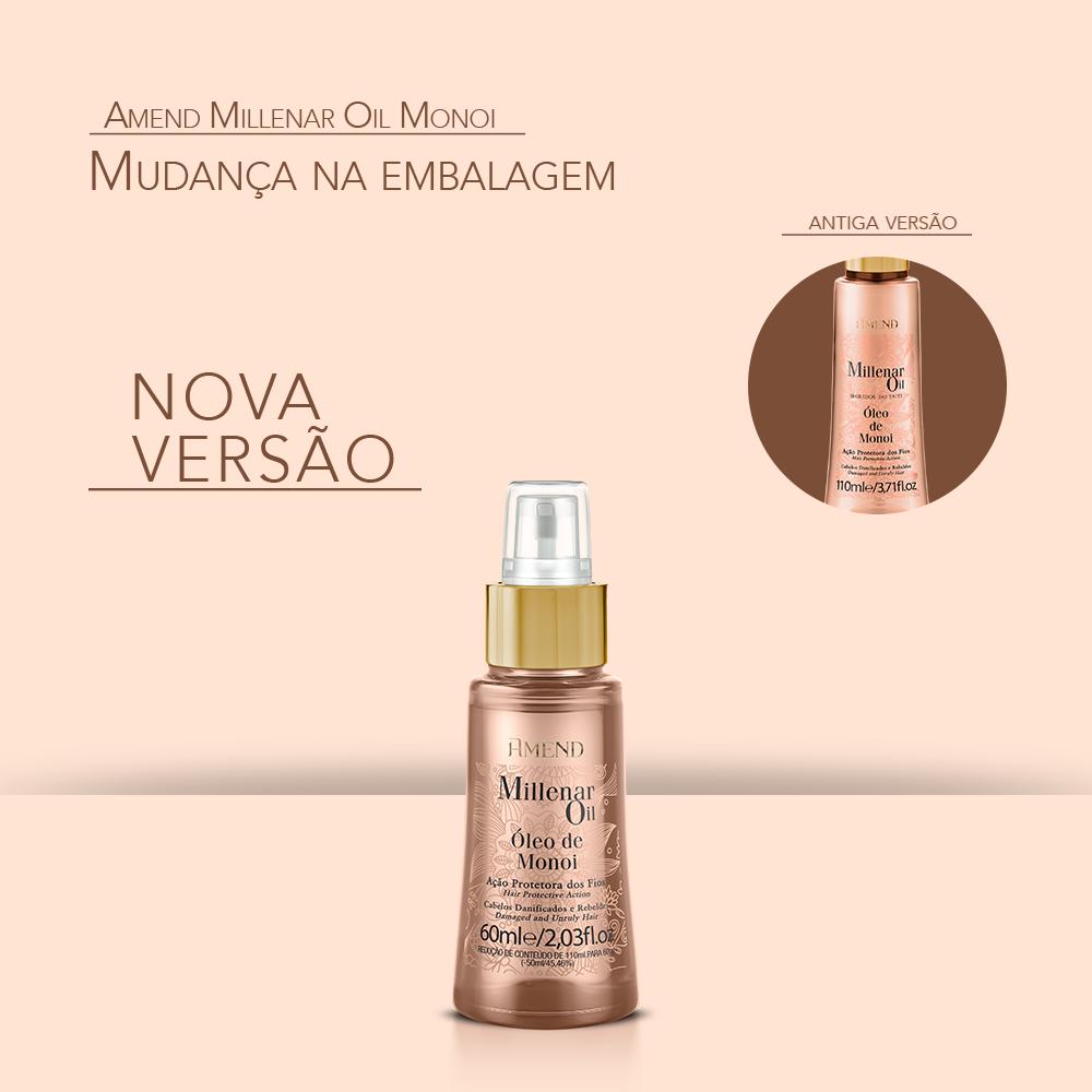 Amend Óleo De Monoi Millenar Oil Segredos Do Mundo 60ML