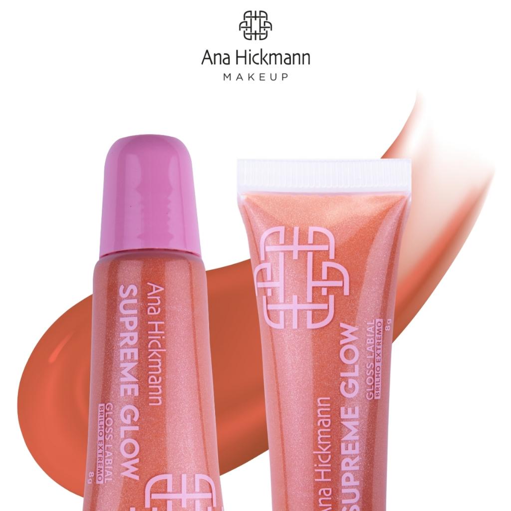 Ana Hickmann Gloss Supreme Glow Whitney Com Brilho Intenso Hidratação E Acabamento Luminoso Para Lábios