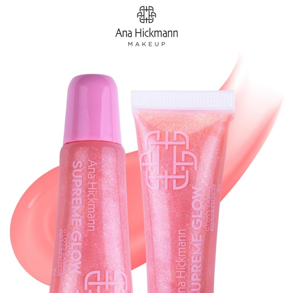 Ana Hickmann Gloss Supreme Glow Cindy Com Brilho Intenso Hidratação E Acabamento Luminoso Para Lábios