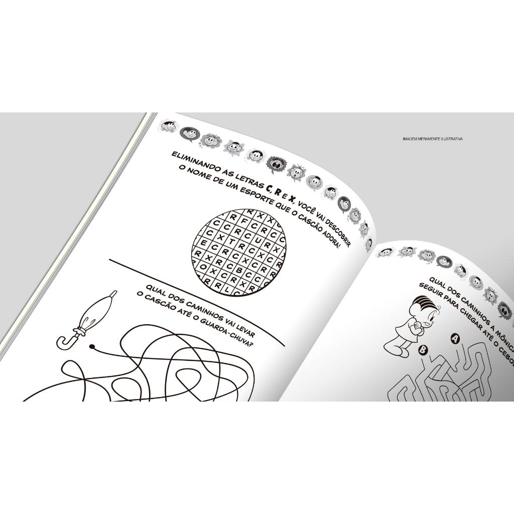 Turma Da Mônica Livro 400 Atividades E Desenhos Para Colorir