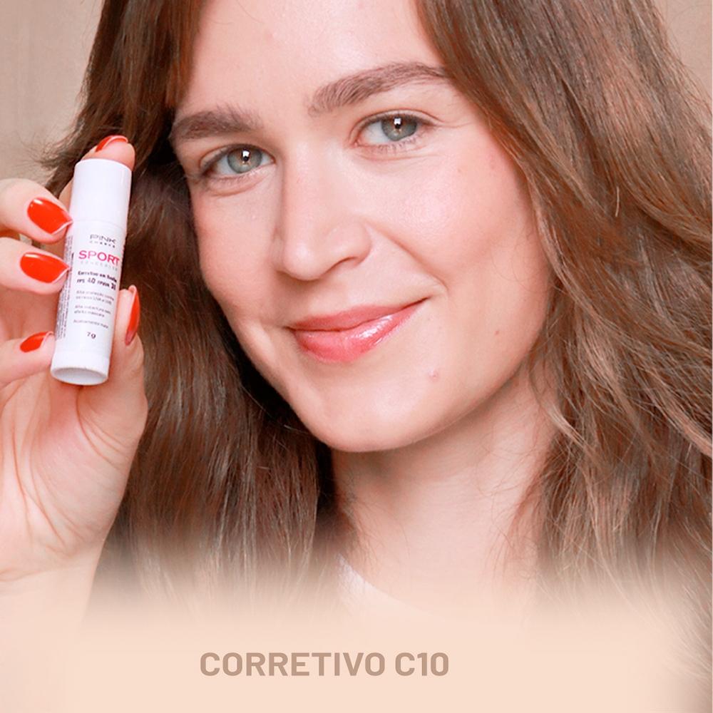 Corretivo Com Protetor Solar FPS 40 Fpuva 30 - C10 7g