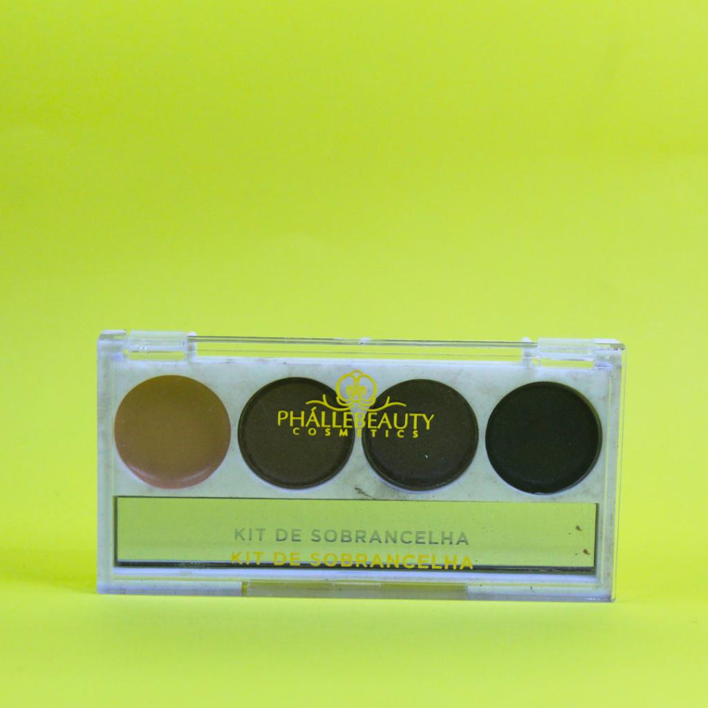 Kit Sombra Para Sobrancelhas + Primer Phállebeauty
