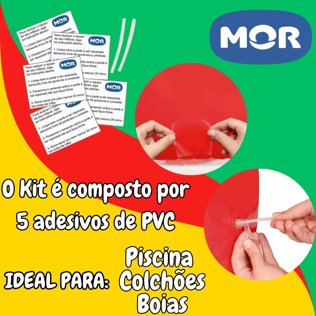 Kit Reparo Para Infláveis Piscinas Bóias Colchão - Mor