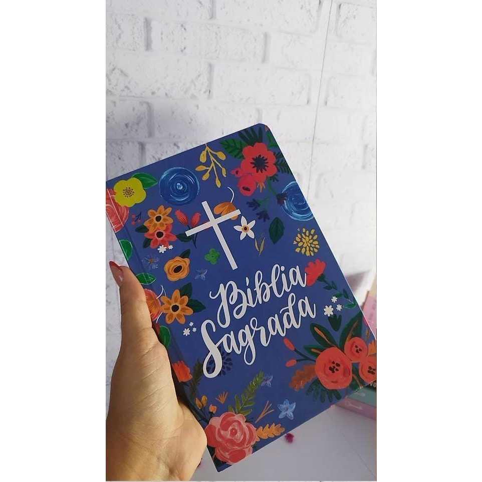 Bíblia Sagrada Nvt Letra Normal Capa Dura- Céu Azul