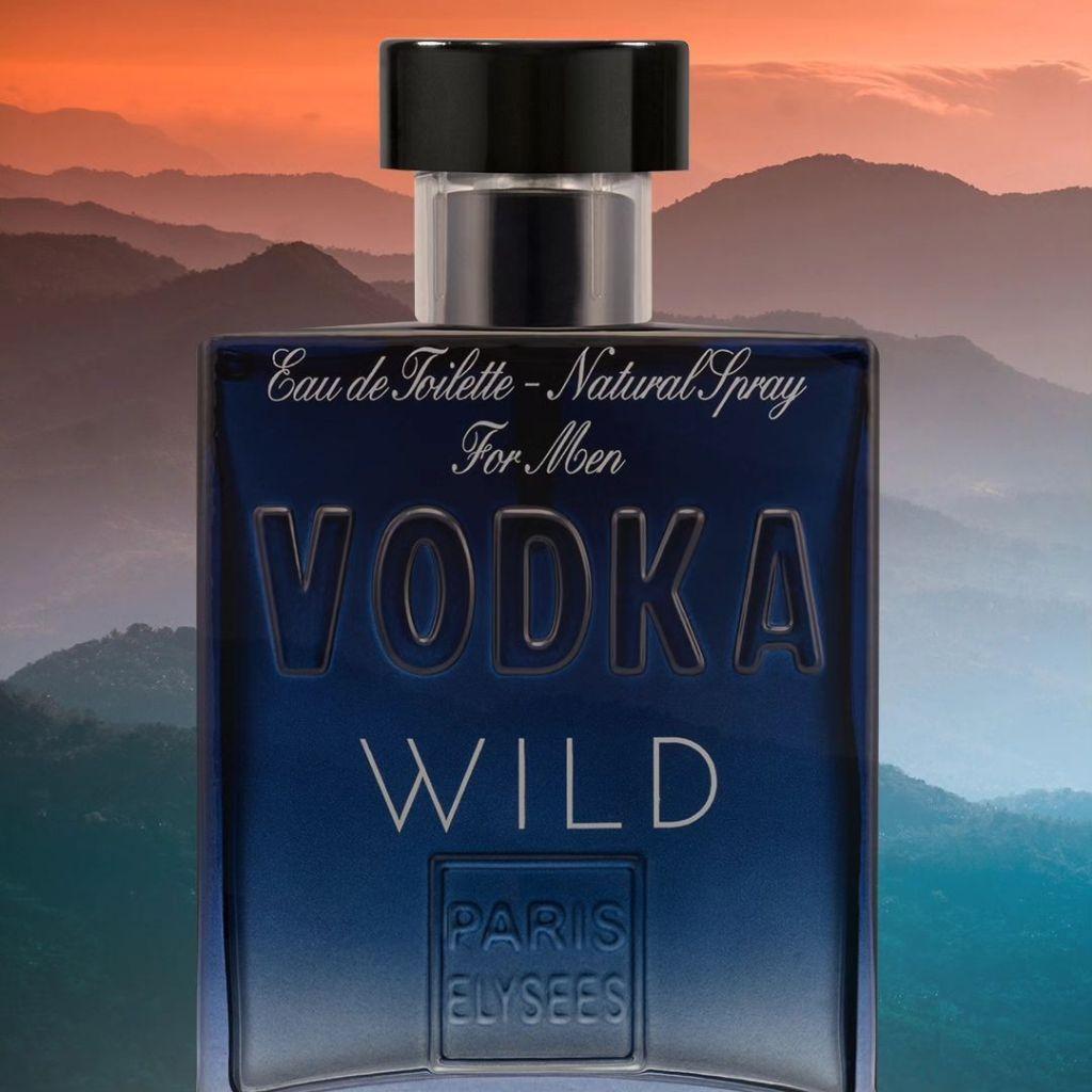Kit Com 1 Vodka Wild + 1 Vodka Brasil Amarelo 100ml Paris Elysees