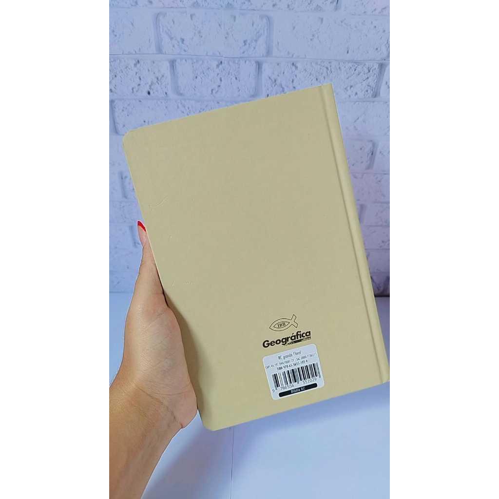 Bíblia Sagrada Rc Letra Normal Capa Dura - Capa Floral