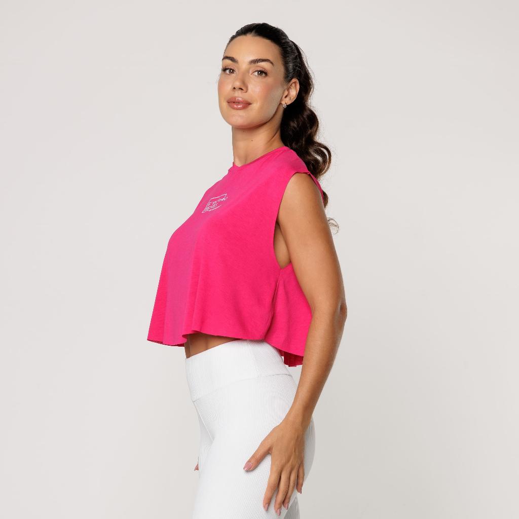Regata Fitness Viscolycra Básica Estampada Cropped Arredondado Corrida Exercícios