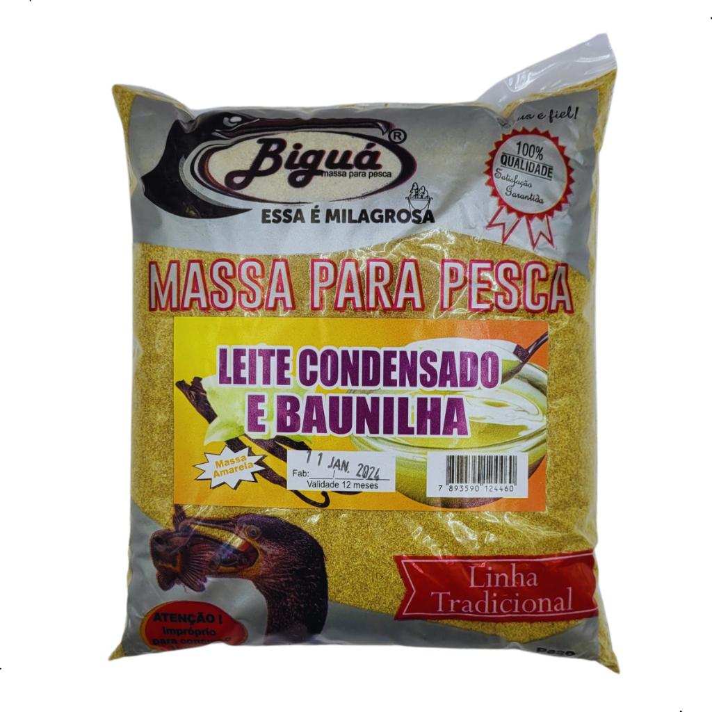 Massa Para Pesca Em Pó 500g Vários Sabores Biguá Carpa Tilapia E Outros