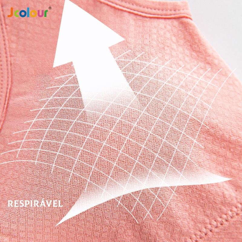Jcolour Kit 3 Sutiã Esportivo Fitness Alto Impacto Sutiãs Primavera Verão Novo Estilo Sports