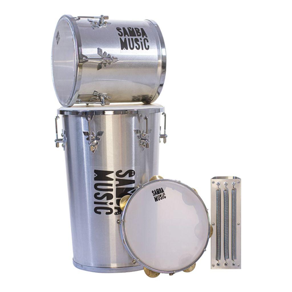 Kit Samba Pagode Phx Ksm-01 Rebolo Reco Repique Pandeiro
