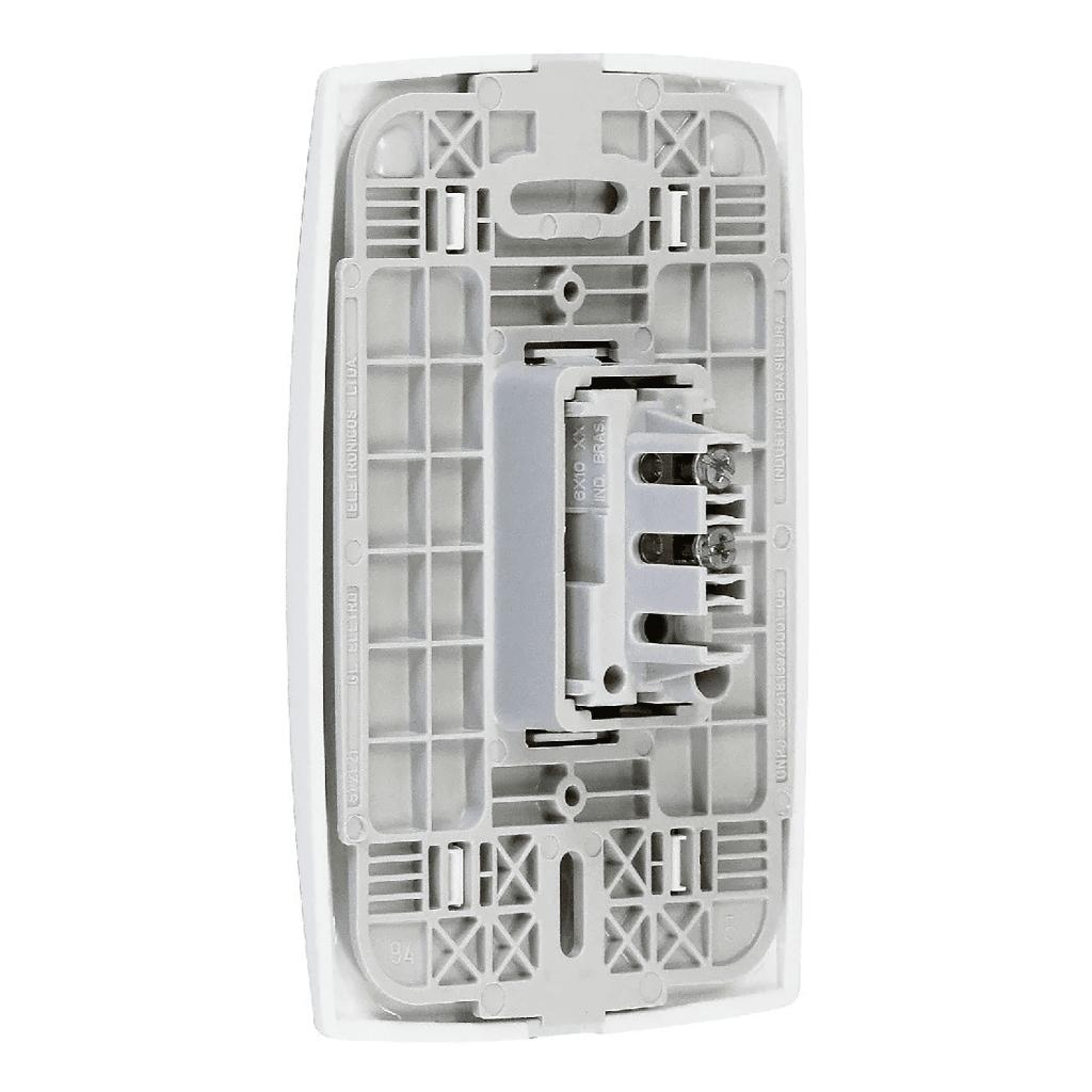 Int Simples Vertical Conj Mont 4x2 Branco Pial PLUS