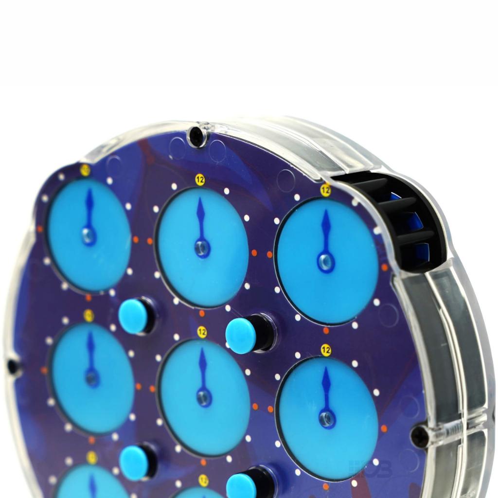 Magic Clock Magnético Sengso Clock 4 Azul Puzzle De Relógios