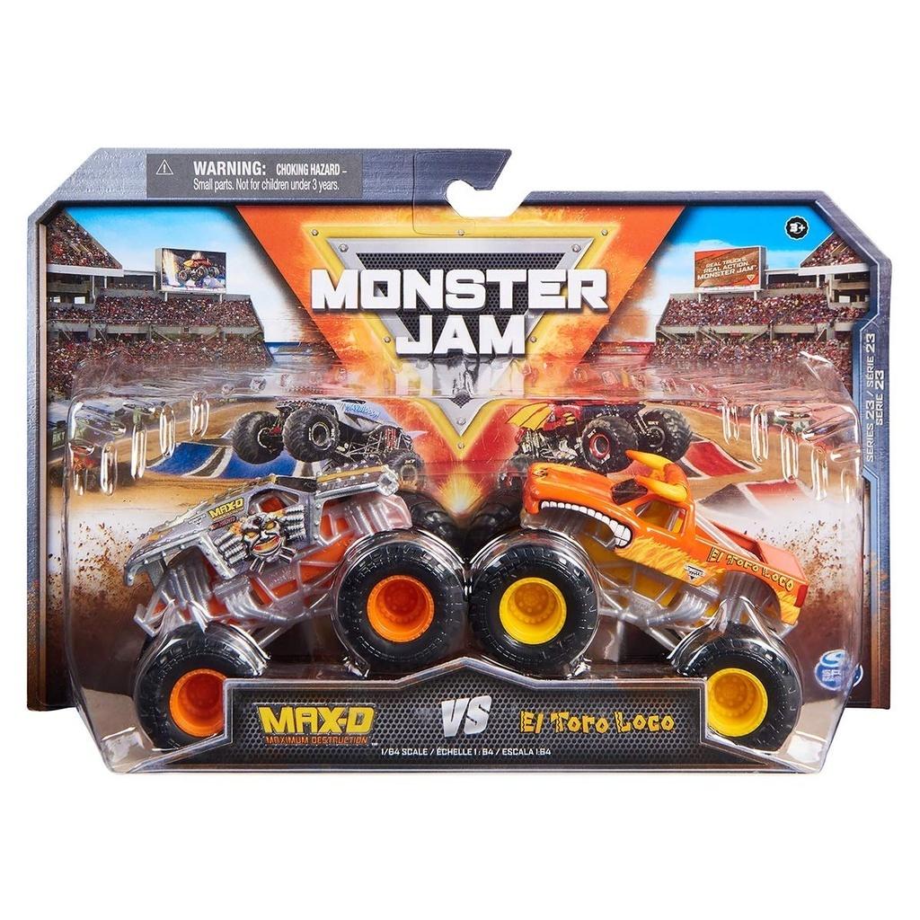 Carrinho Monster Jam 1 64 - 2 Carrinhos Sortidos