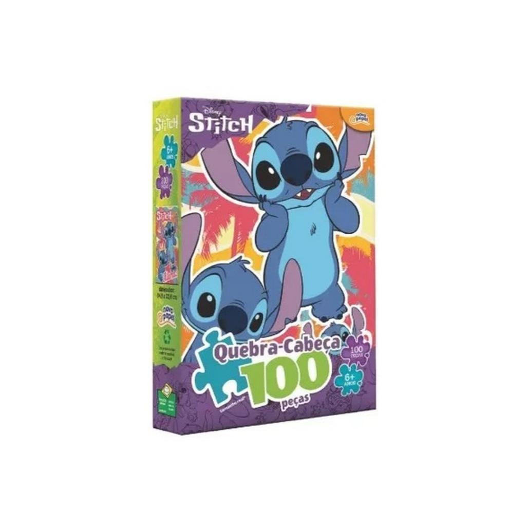 Quebra Cabeça 100 Peças Stitch - Toyster