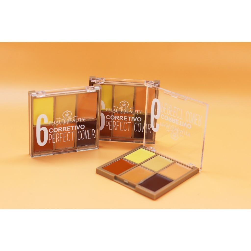 Paleta De Corretivos Perfect Cover 6 Cores