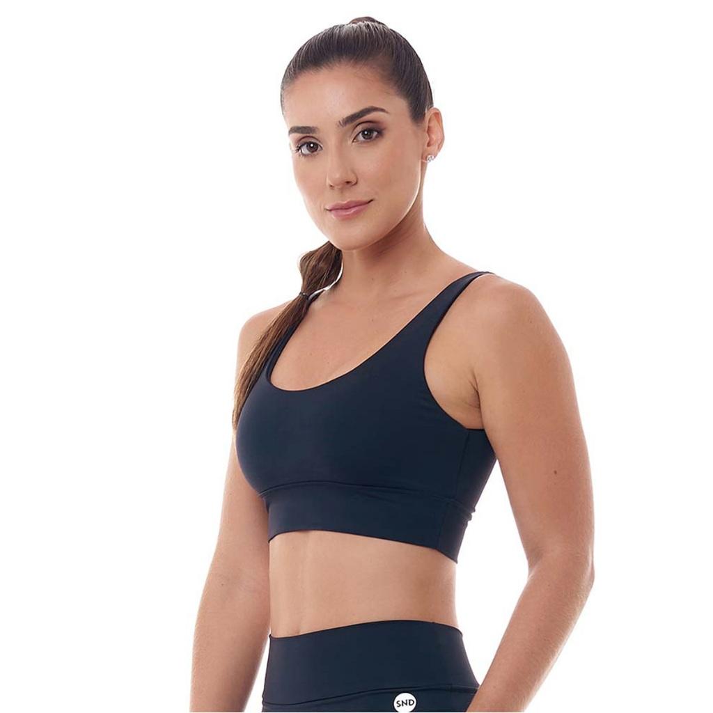 Top Slim Preto Snd Fitness
