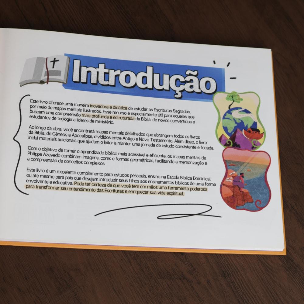 Livro Mapeando A Bíblia Philippe Azevedo