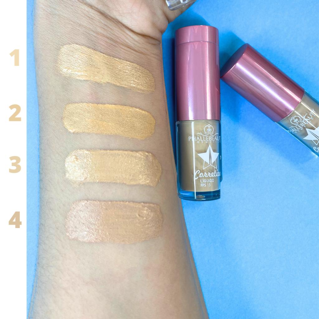 Corretivo Líquido Face Fps15 Phállebeauty
