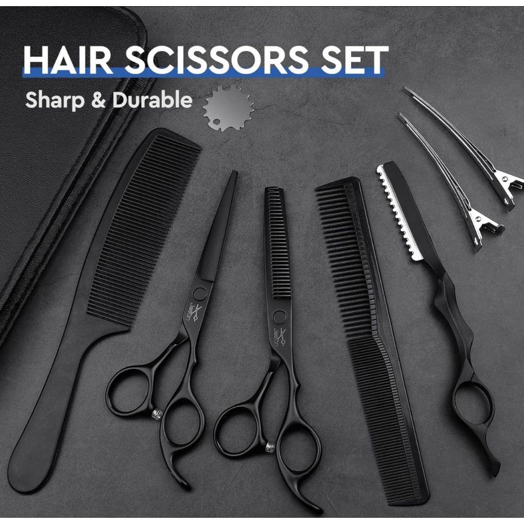 Kit De Cabeleireiro Aço Inoxidável 6 Peças