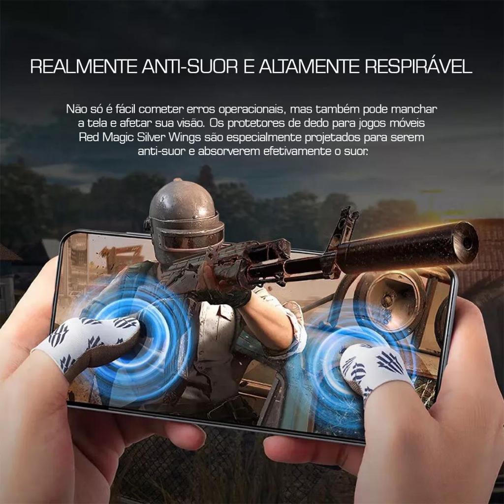 Redmagic Protetore De Dedo Para Jogos Anti-suor Para E-sport