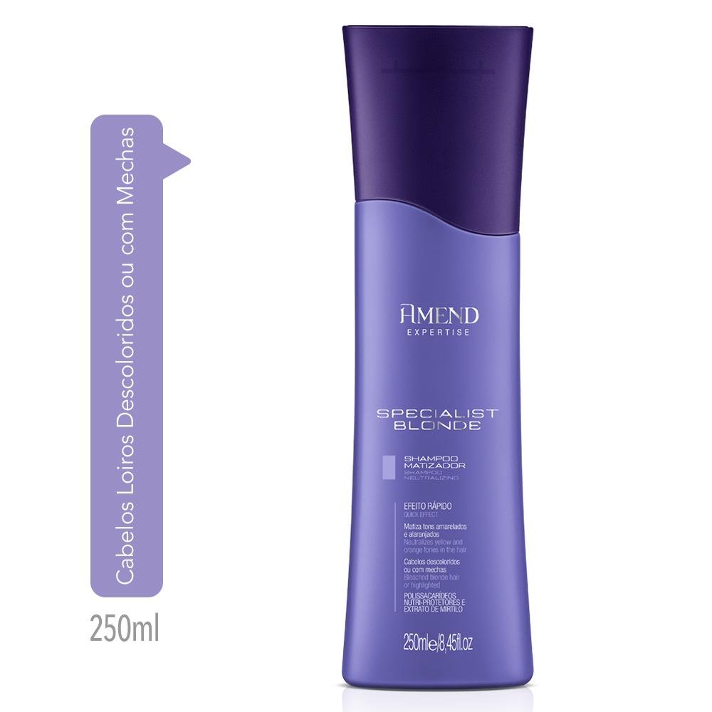 Amend Kit Matizador Specialist Blonde Shampoo E Condicionador 250ml