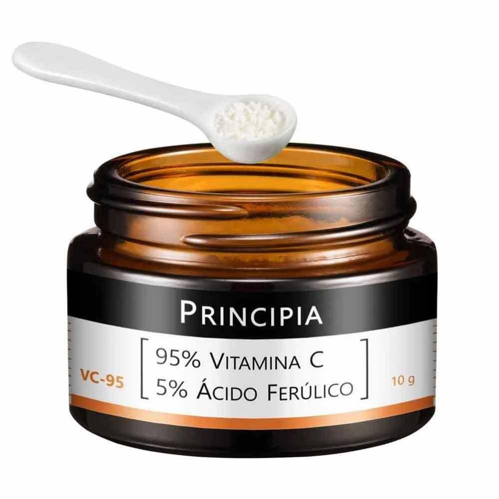 Principia Kit Pele Luminosa Uso Diurno C/Vitamina Vc-95 + Sérum Ácidos Hialurônicos AH-2
