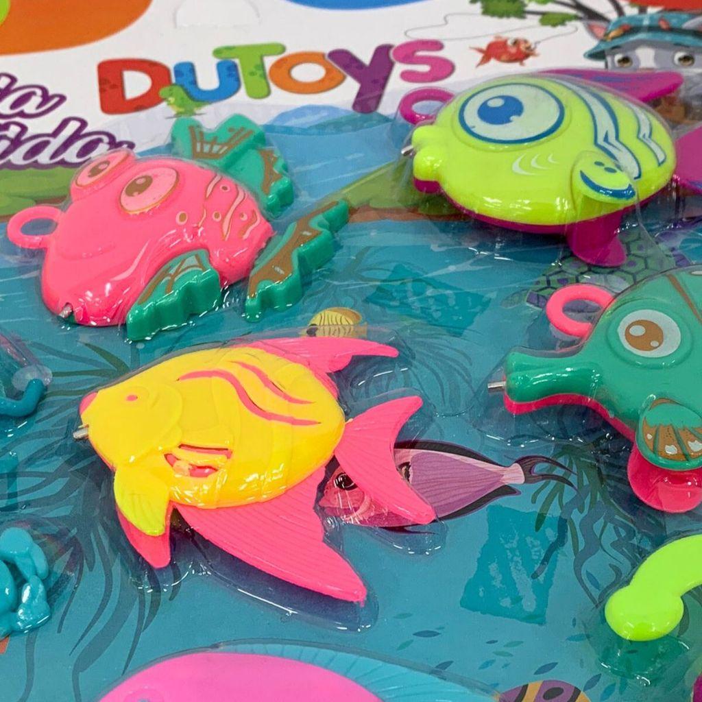 Jogo Pega Peixe Pescaria De Brinquedo Peixes Varinha Brinquedo Crianças Pescaria Jogos 12pçs