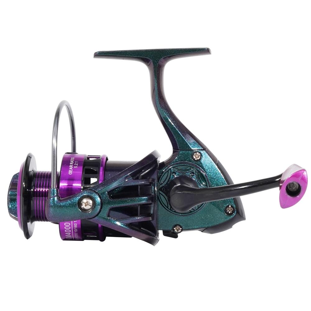 Joyfox Carretel Molinete Km4000 12+1 Rolamentos Joyfox Molinete Pesca 5.2 1 8 Kg Technicolor