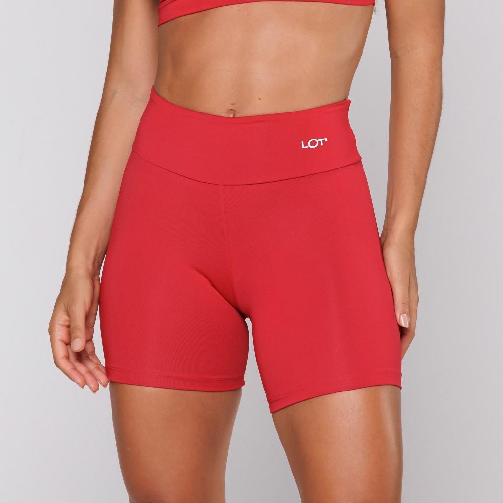 Short Fitness Feminino Bermuda Academia Poliamida Preta Com Bolso Na Lateral