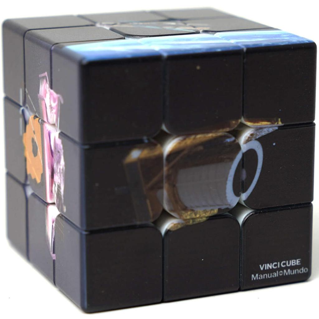 Cubo Mágico 3x3 Personalizado Vinci Cube Telescópios Espaciais Manual Do Mundo