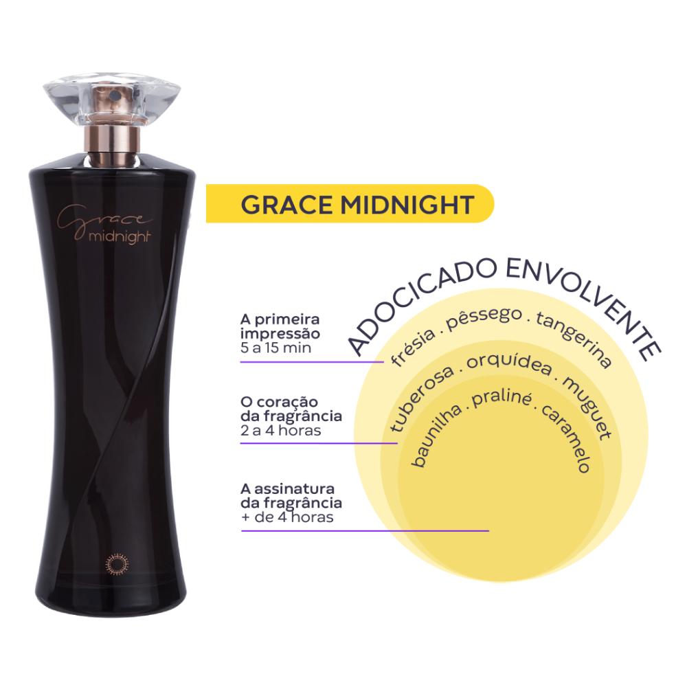 Perfume Feminino Grace Midnight Hinode 100ml