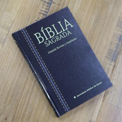 Bíblia Sagrada Missionária Ara Letra Normal Capa Dura
