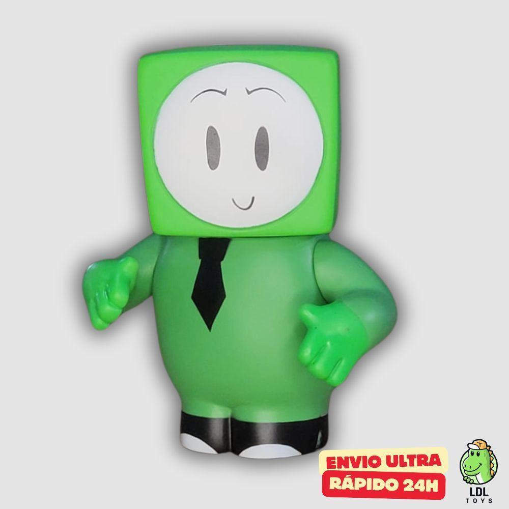Mini Boneco Stick Gamer Skin Vinil 12cm Youtuber Turma Do Problems Algazarra