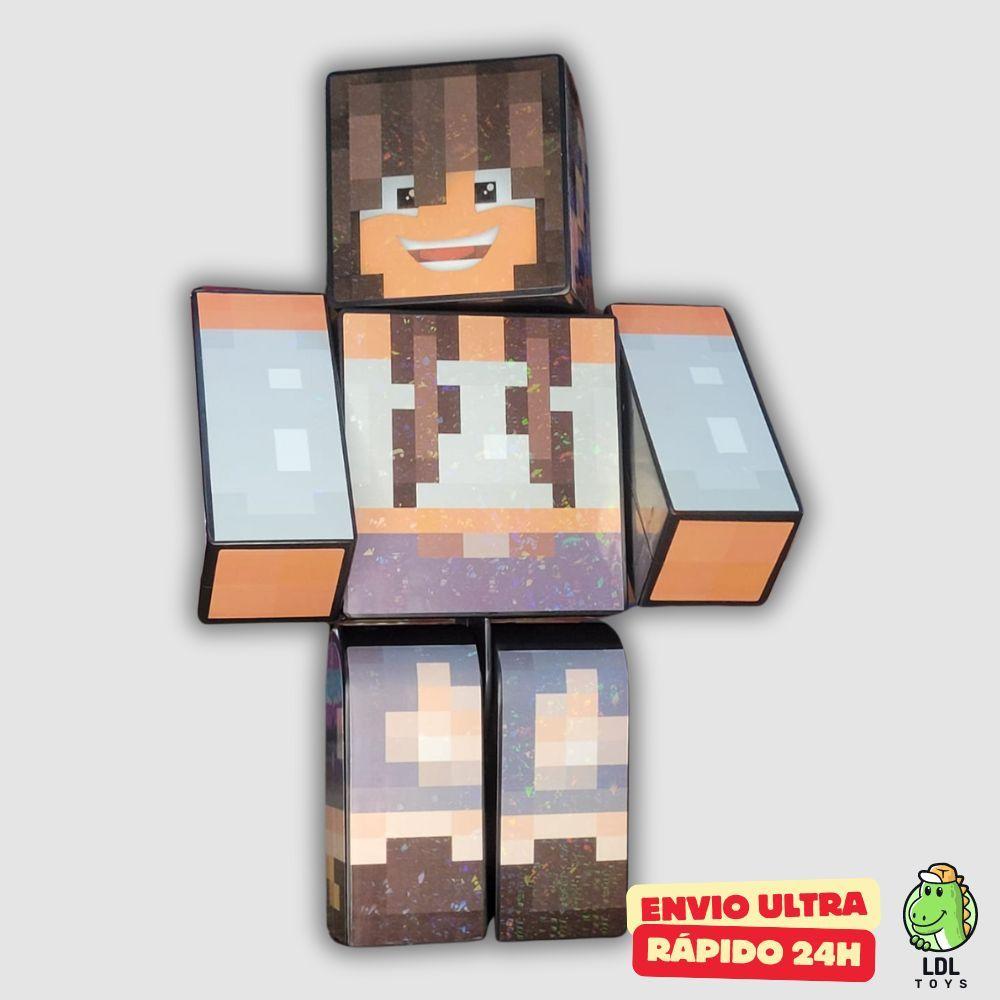 Boneco Gamer Skin Duda Berud - Articulado Gamer Skin Youtuber 25cm Algazarra
