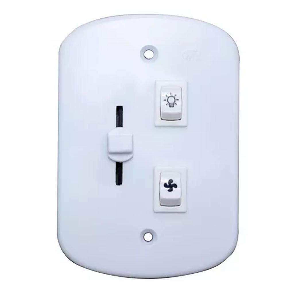 Controle Para Ventilador De Teto Deslizante Com Interruptor 127V Pw