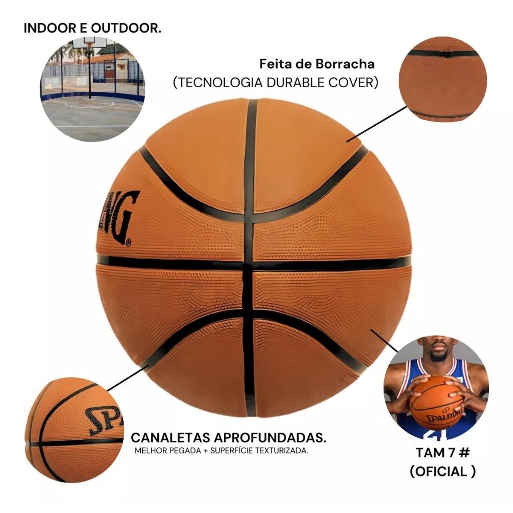 Bola De Basquete Oficial Spalding Streetball #7