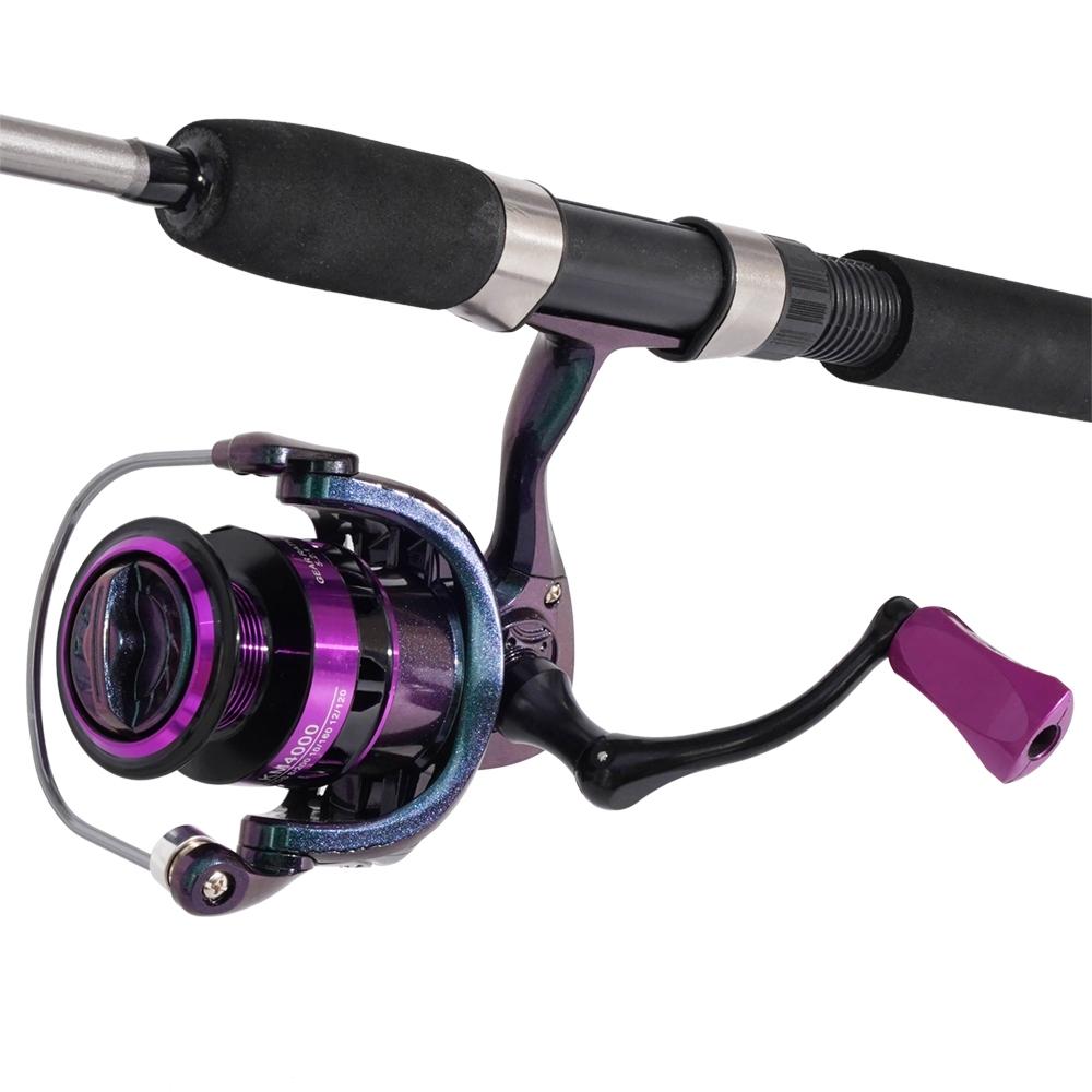 Kit Vara De Pesca Molinete De Pesca 12+1 Rolamentos Joyfox