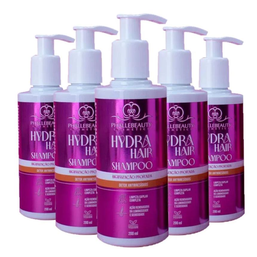 Shampoo Hydrahair Phállebeauty 200ml