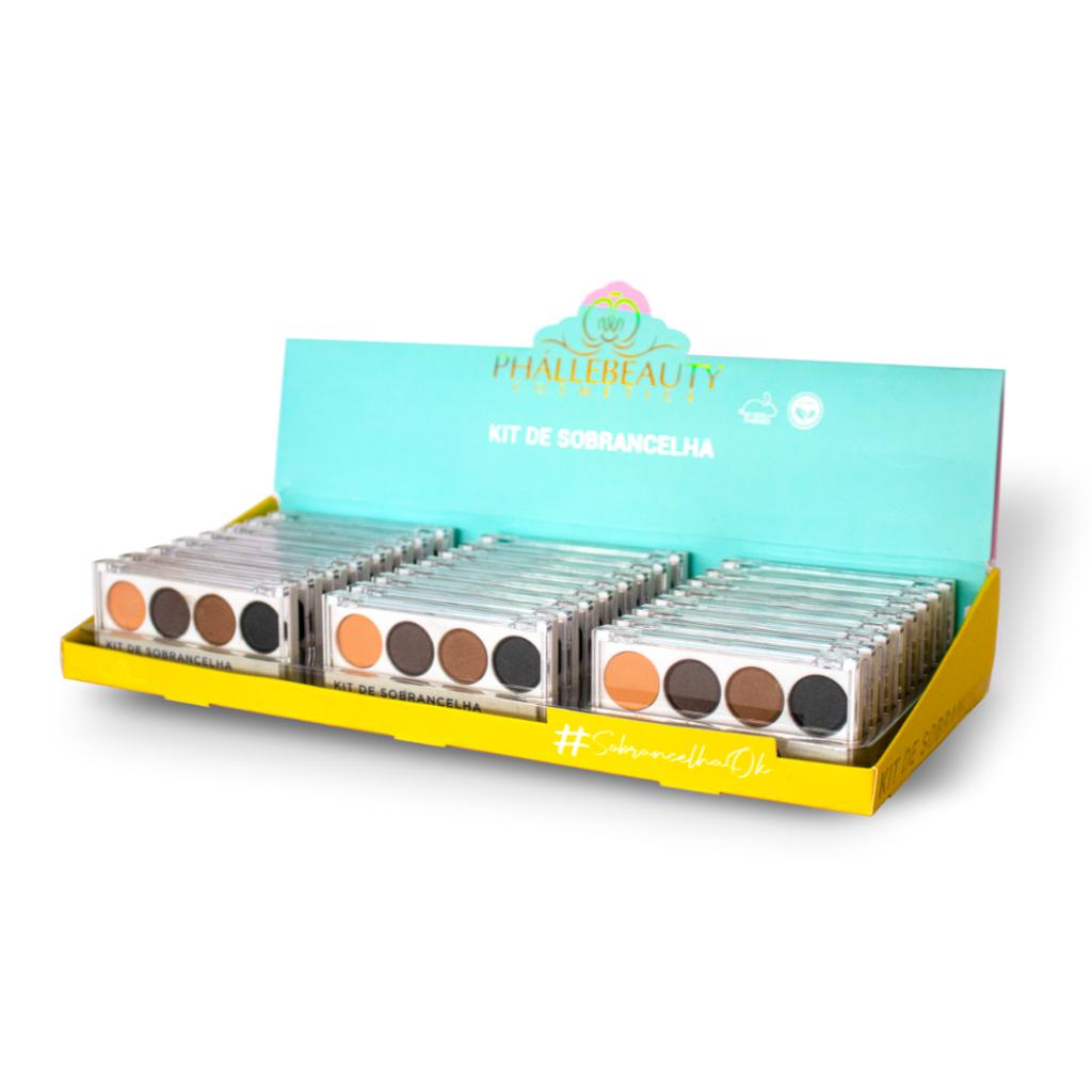 Kit Sombra Para Sobrancelha Phállebeauty