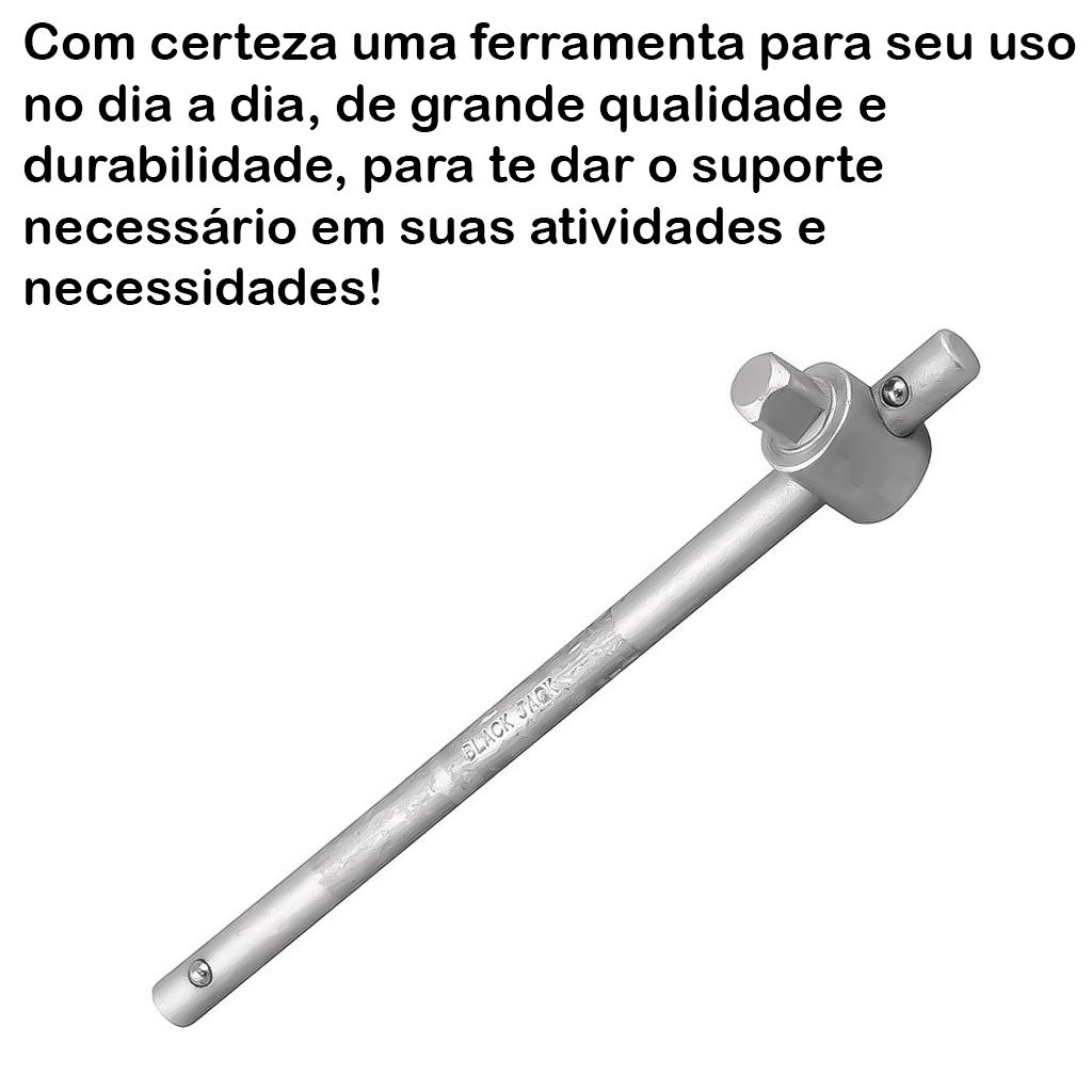 Cabo De Força T Para Soquetes 1/2 Pol. Aço C Vanadium 250mm