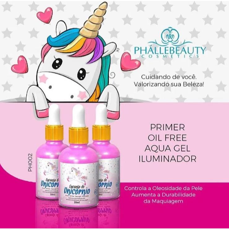 Primer Iluminador Encanto De Unicórnio Phállebeauty Ph002