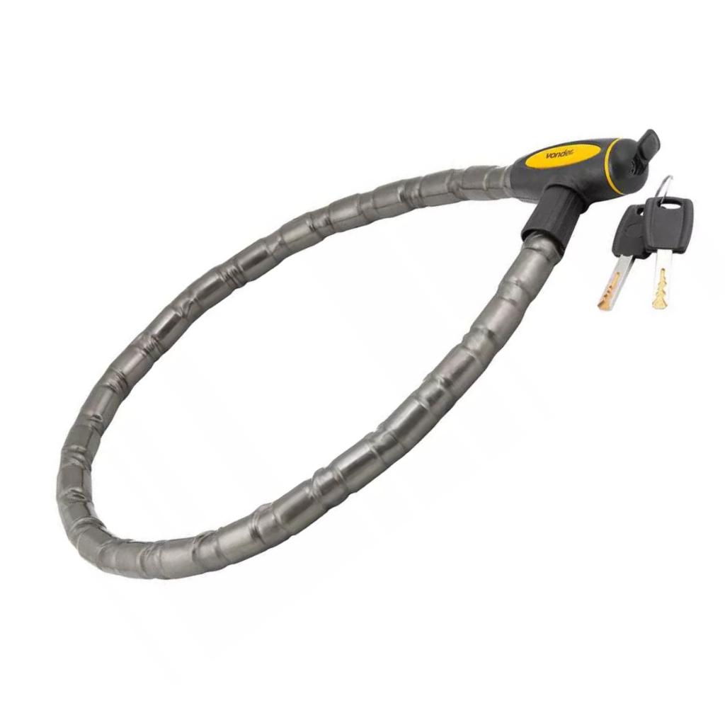 Cadeado Para Moto 100 Cm Com Chave Vonder