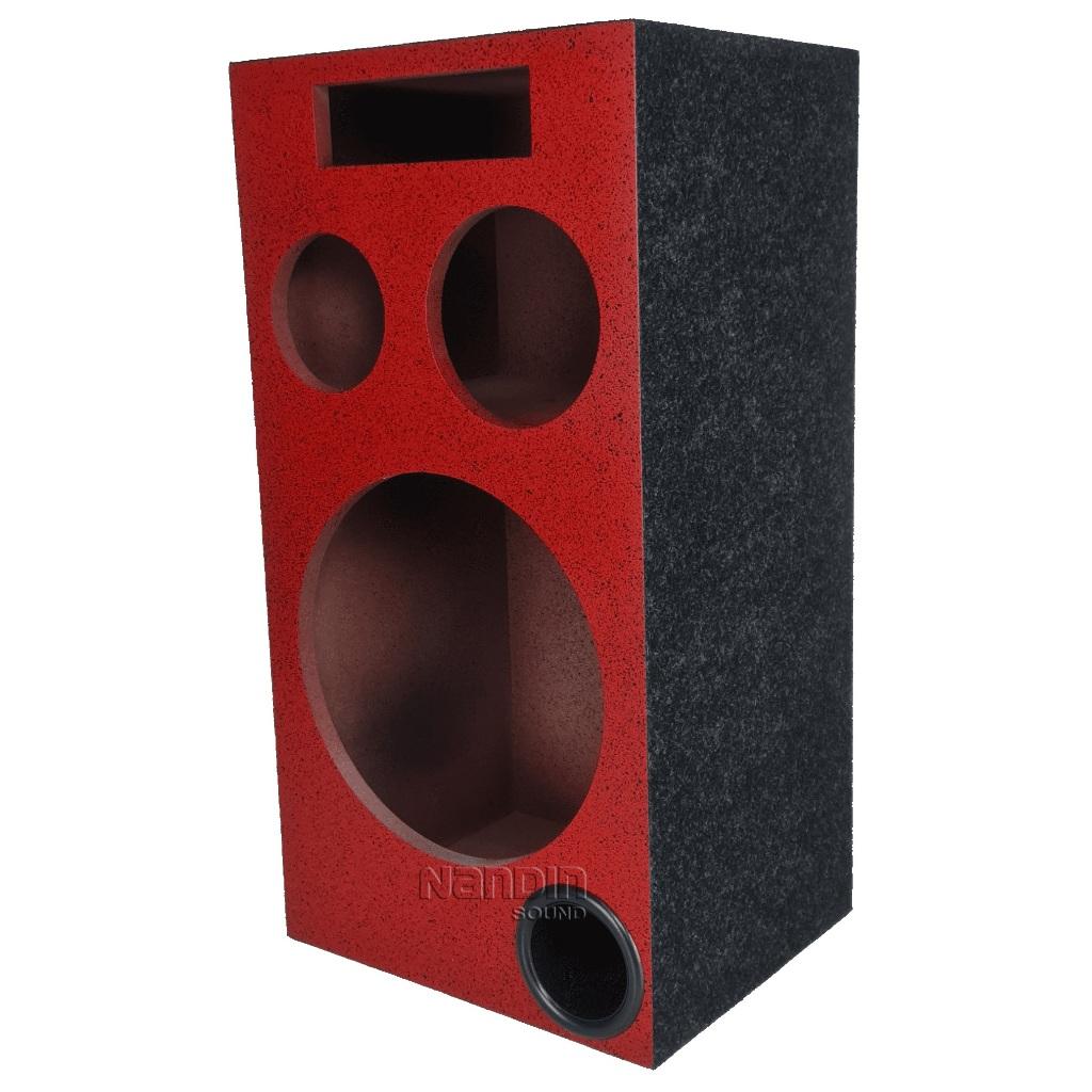 Caixa Bob Vertical Duto 3 Polegadas Alto Falante De 12 Polegadas Aparelho 1 Din (l 34 X A 65 X P 28)