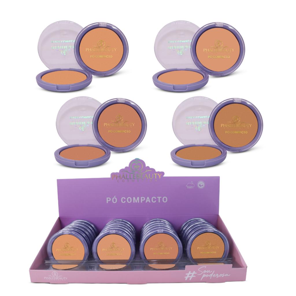 Pó Compacto Phállebeauty