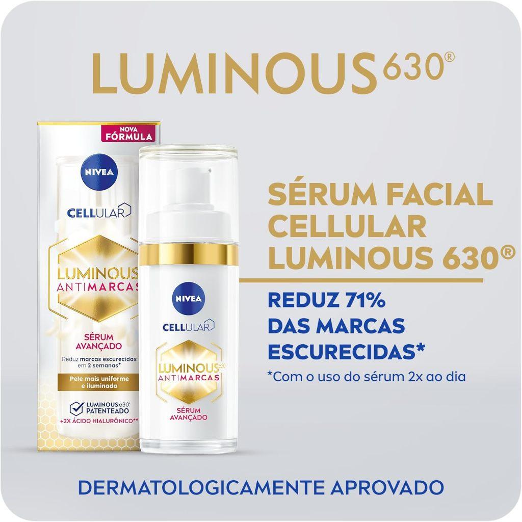Sérum Facial Cellular Luminous 630 Antimarcas Nivea 30ml